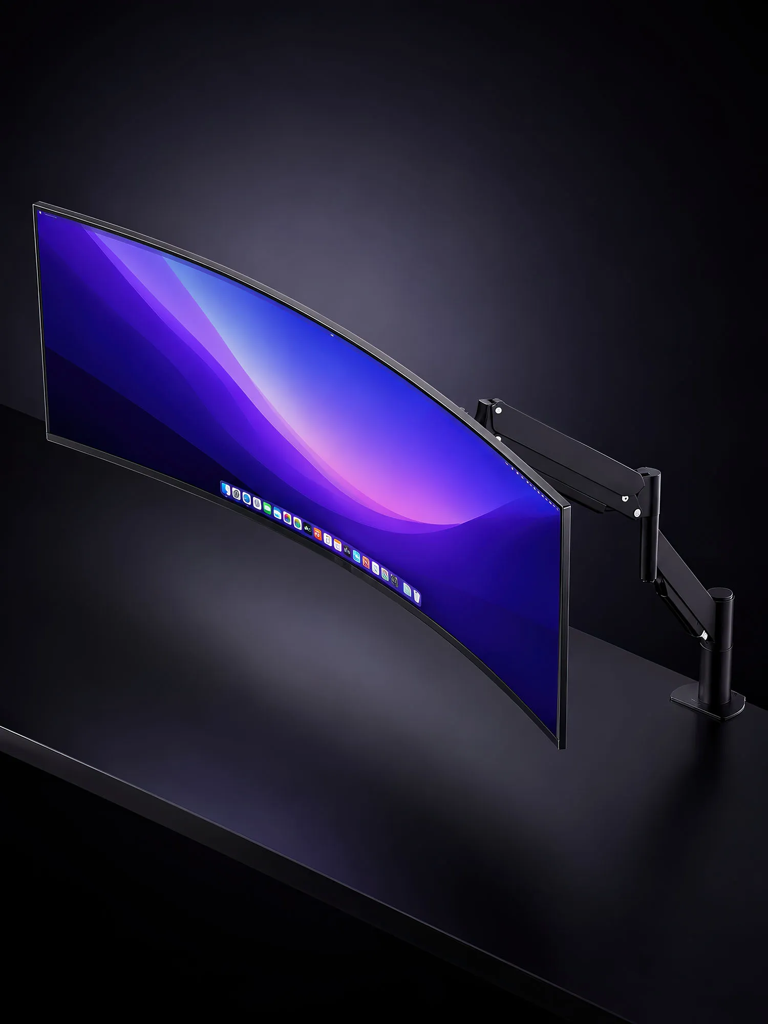 זרוע מסך למסכים גדולים Titan — t3